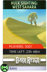The Hulk Event West Sahara