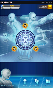 Ice Breaker Event Screen