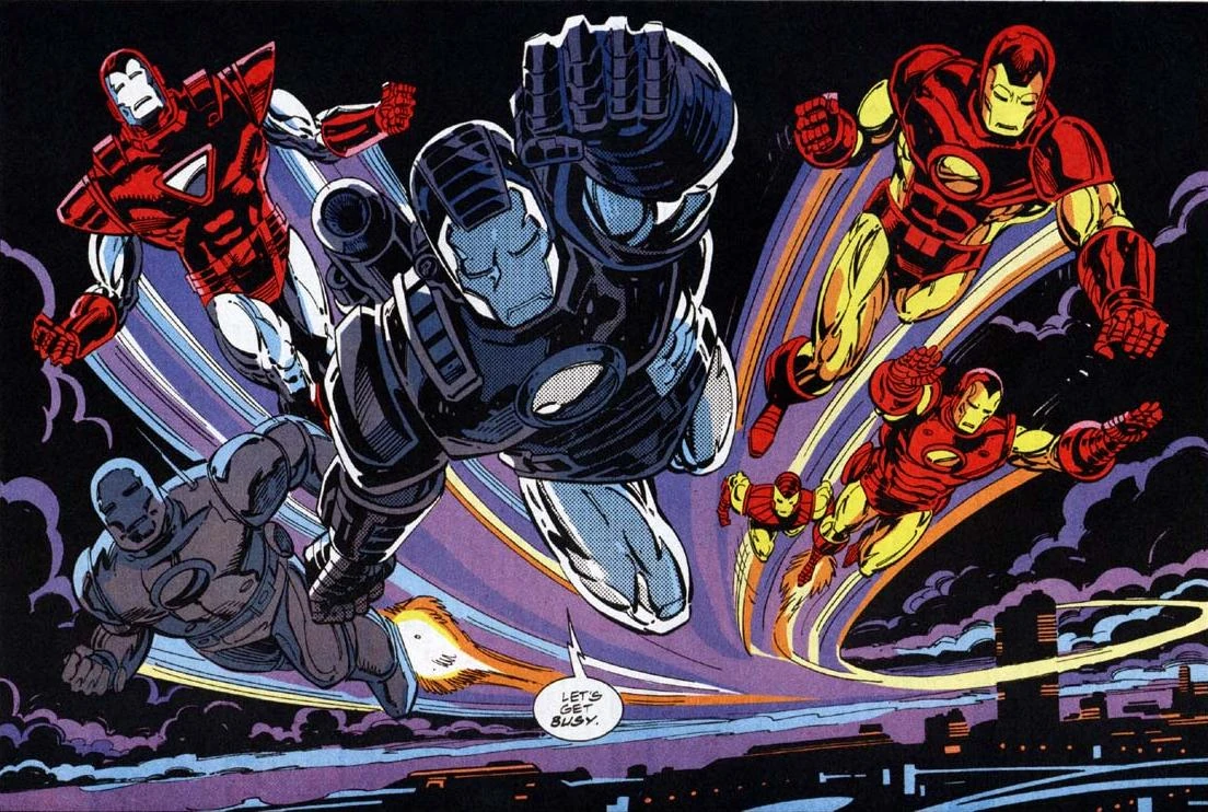 Iron Legion (Earth616) Marvel's Iron Man Wiki Fandom