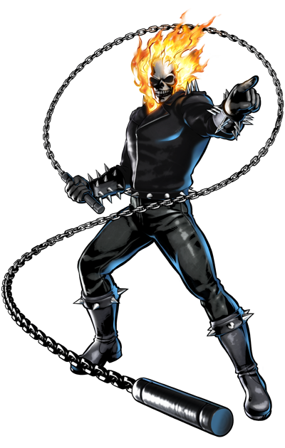 Imagen Ghost Riderpng Wiki Marvel Vs Capcom Español Fandom