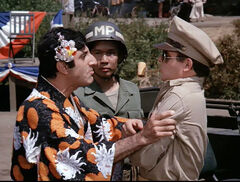 MASH episode-3x21-Big Mac-Radar tries to stop Klinger