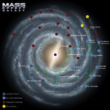 Mass Effect Карты Планет