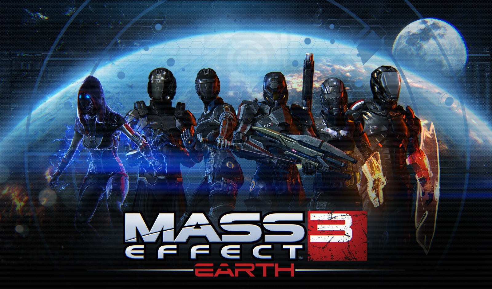 Mass effect где земля