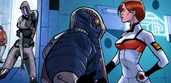 Tali is harmed