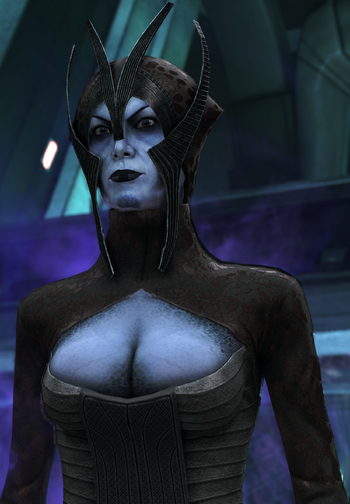 Matriarch Benezia Mass Effect Wiki Fandom Powered By Wikia 