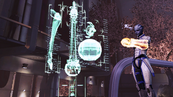 Liara & Plan des Tiegels