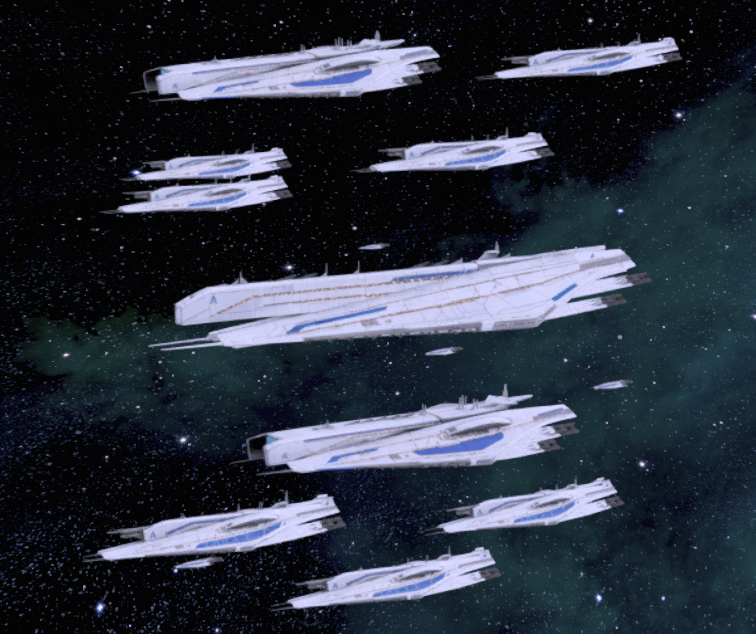 MASS EFFECT ALLIANCE Scaled Cruiser Ship