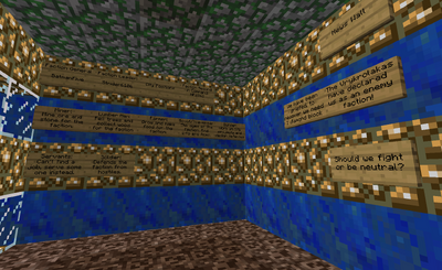 Members and News wall of Dovahkiin