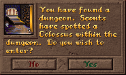 Encounter Dungeon Dialog