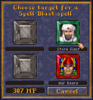 Screenshot SpellBlast