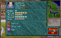 Unit Statistics Window
