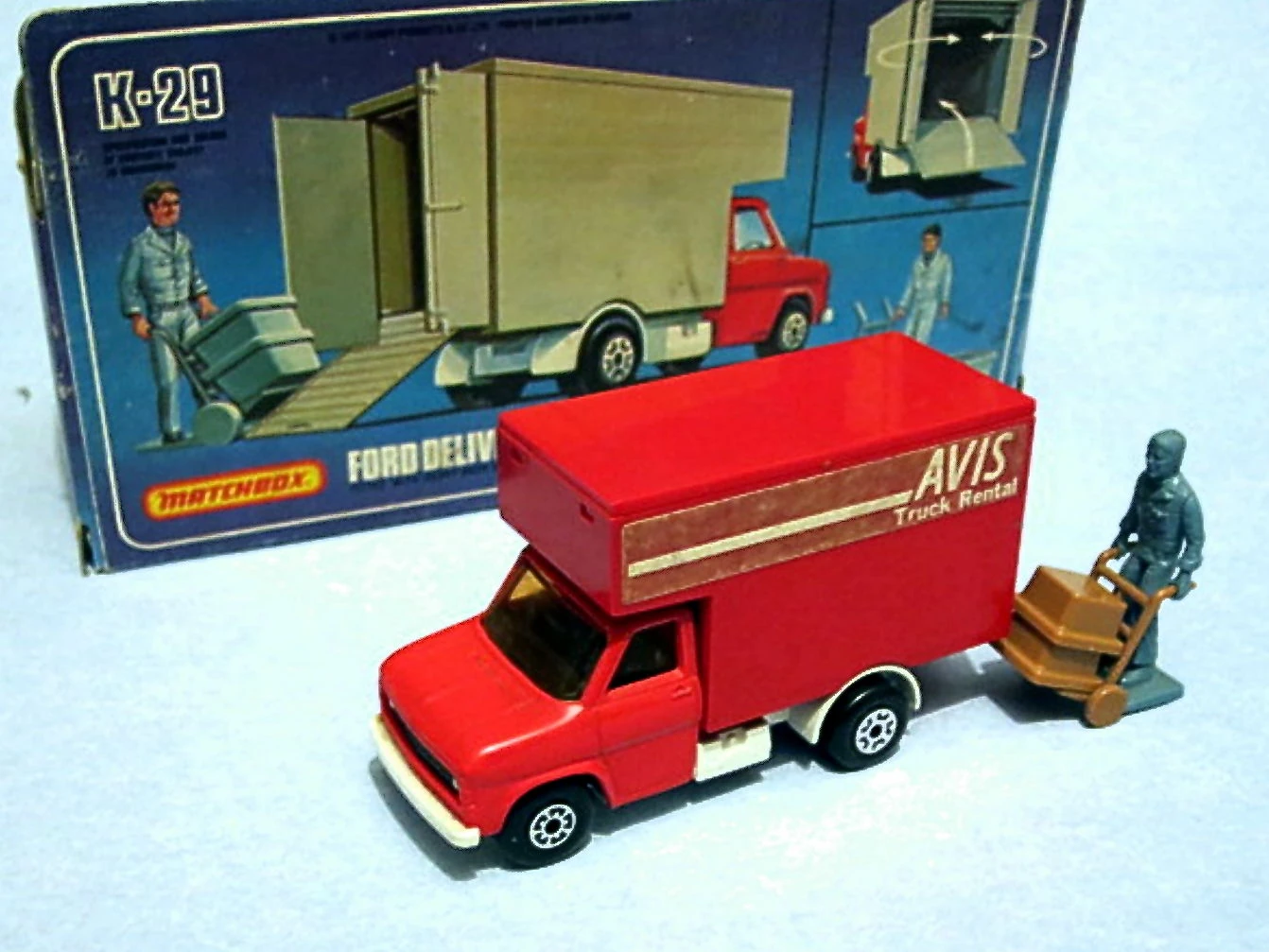 Ford Delivery Van (K29) Matchbox Cars Wiki Fandom
