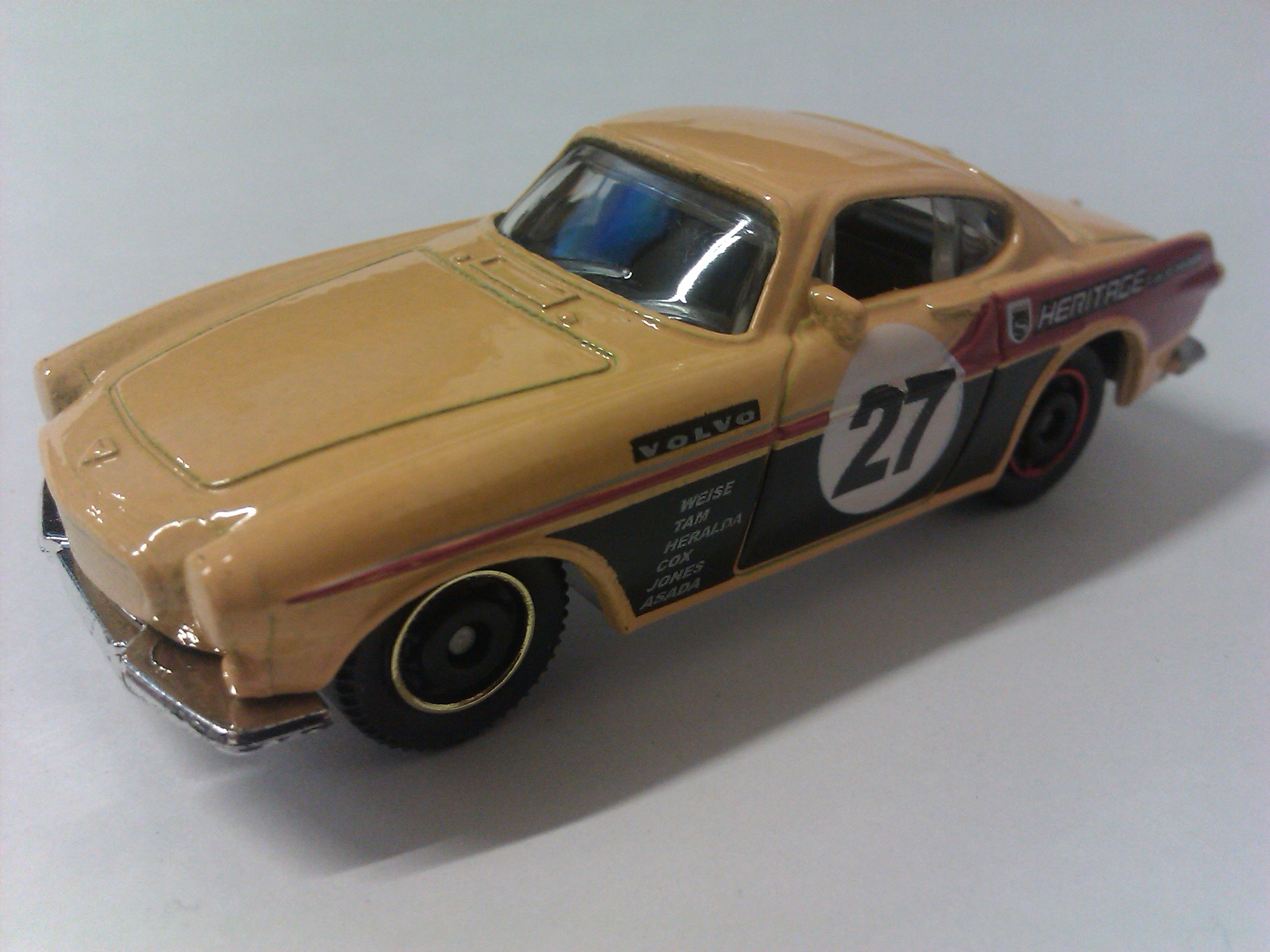 matchbox volvo p1800s