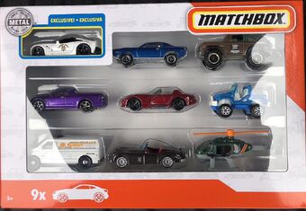 matchbox 9 pack