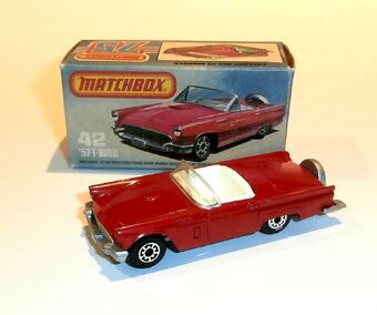 matchbox ford thunderbird