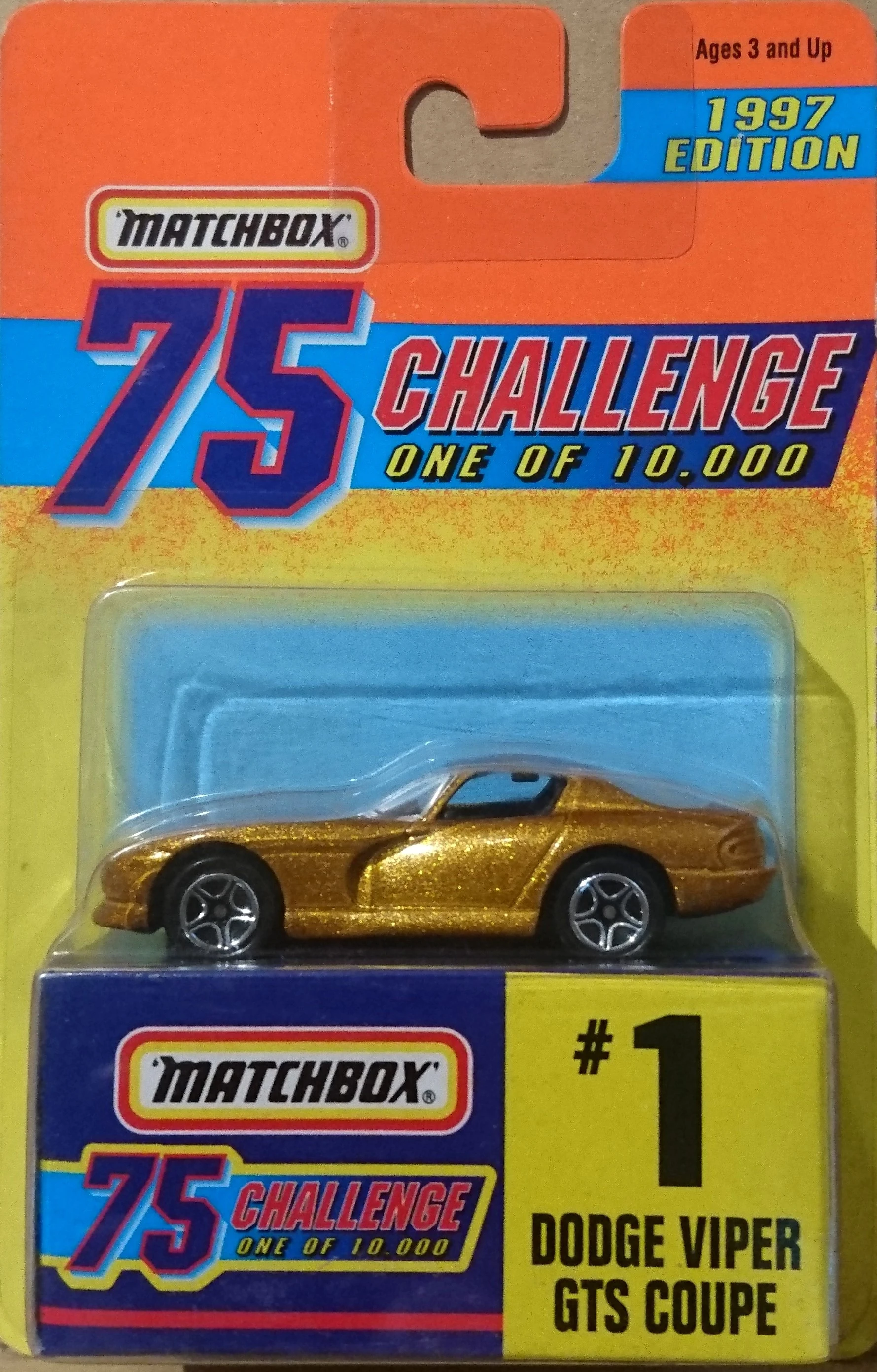 Matchbox 75 Challenge 1997 Edition Corvette TTop 58 Contemporary