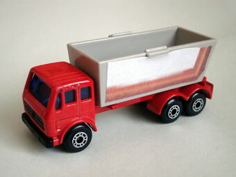 matchbox mercedes container truck