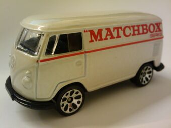 matchbox 1999 vw delivery van