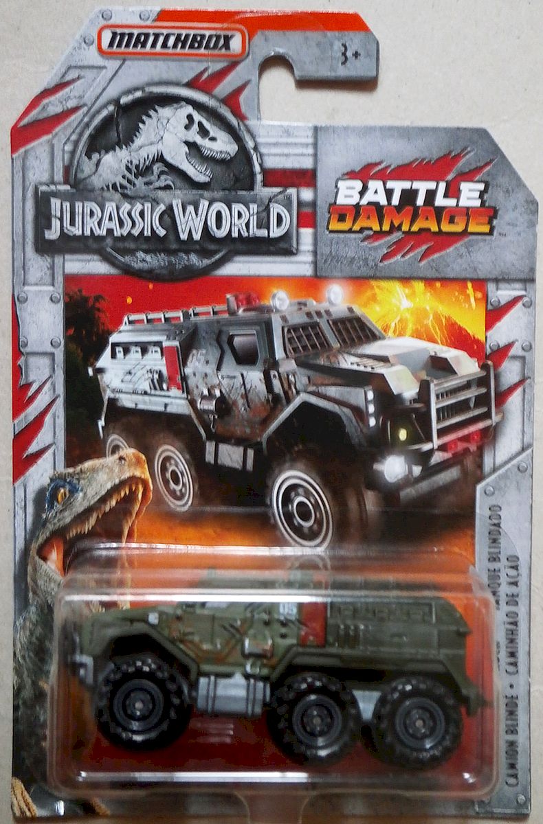 jurassic world hot wheels set