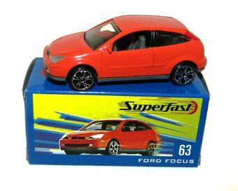 ford fiesta matchbox car