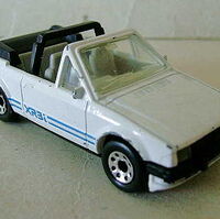 matchbox ford escort cabriolet 1985