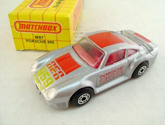 1986 matchbox porsche 959