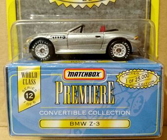 matchbox bmw z3