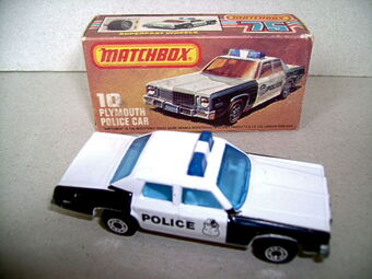 matchbox plymouth gran fury 1979