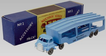 blue matchbox car