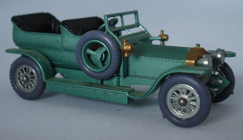 matchbox rolls royce silver ghost