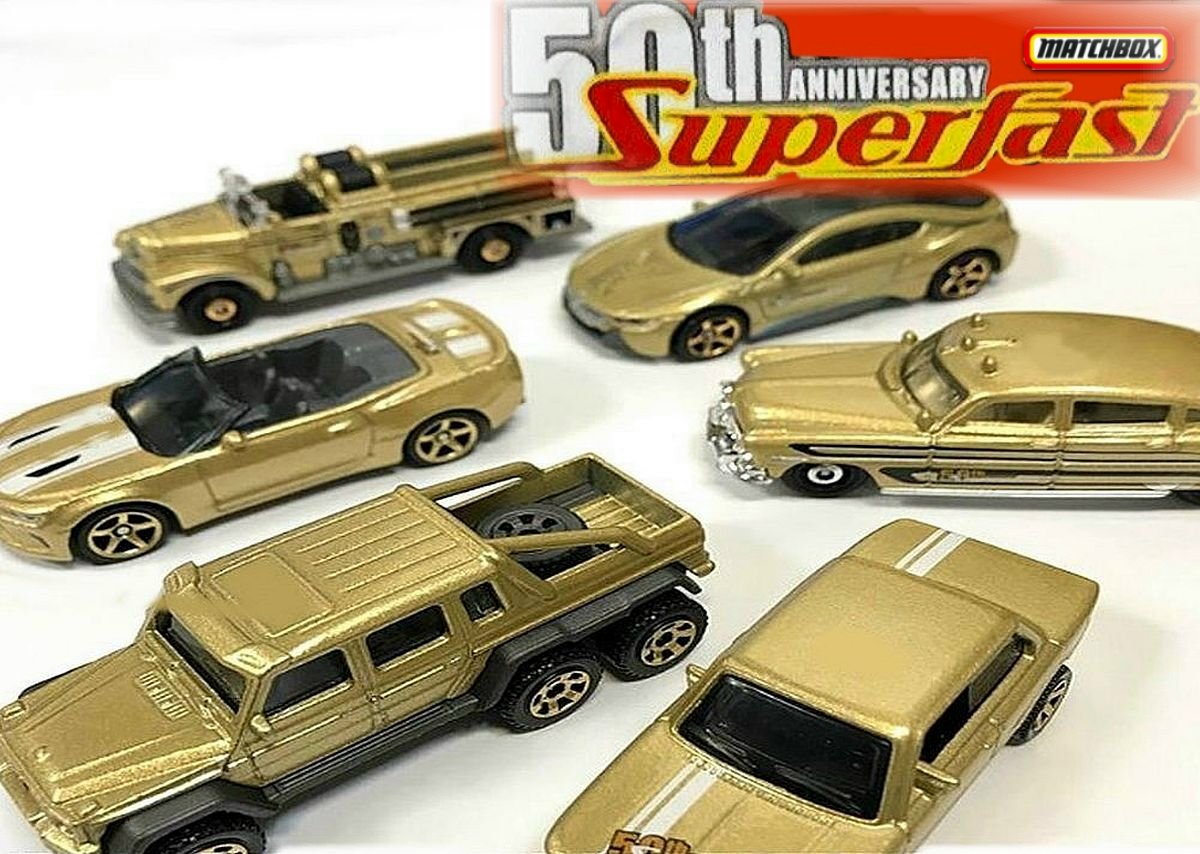 50th Anniversary Superfast (Gold Series 2019) | Matchbox ...