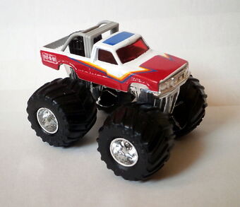 matchbox super chargers monster truck