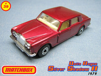 matchbox rolls royce silver shadow 1979