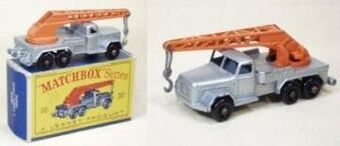 matchbox 1967 magirus deutz crane