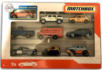 matchbox 9 pack