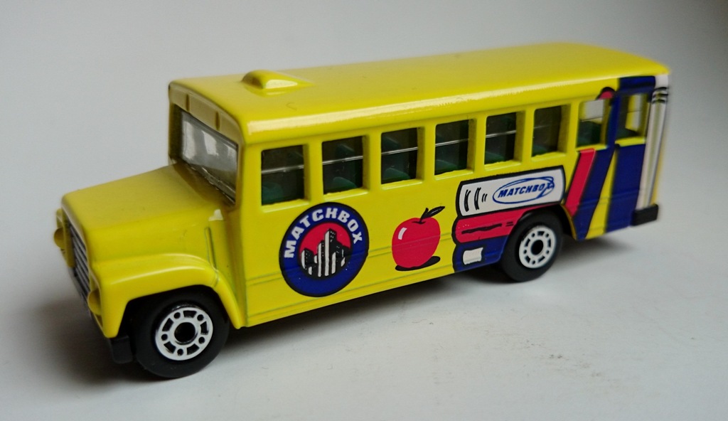 matchbox school bus