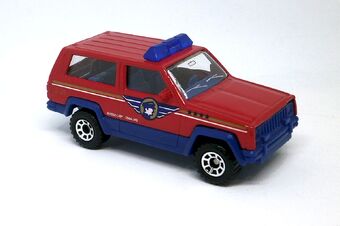 matchbox jeep cherokee police