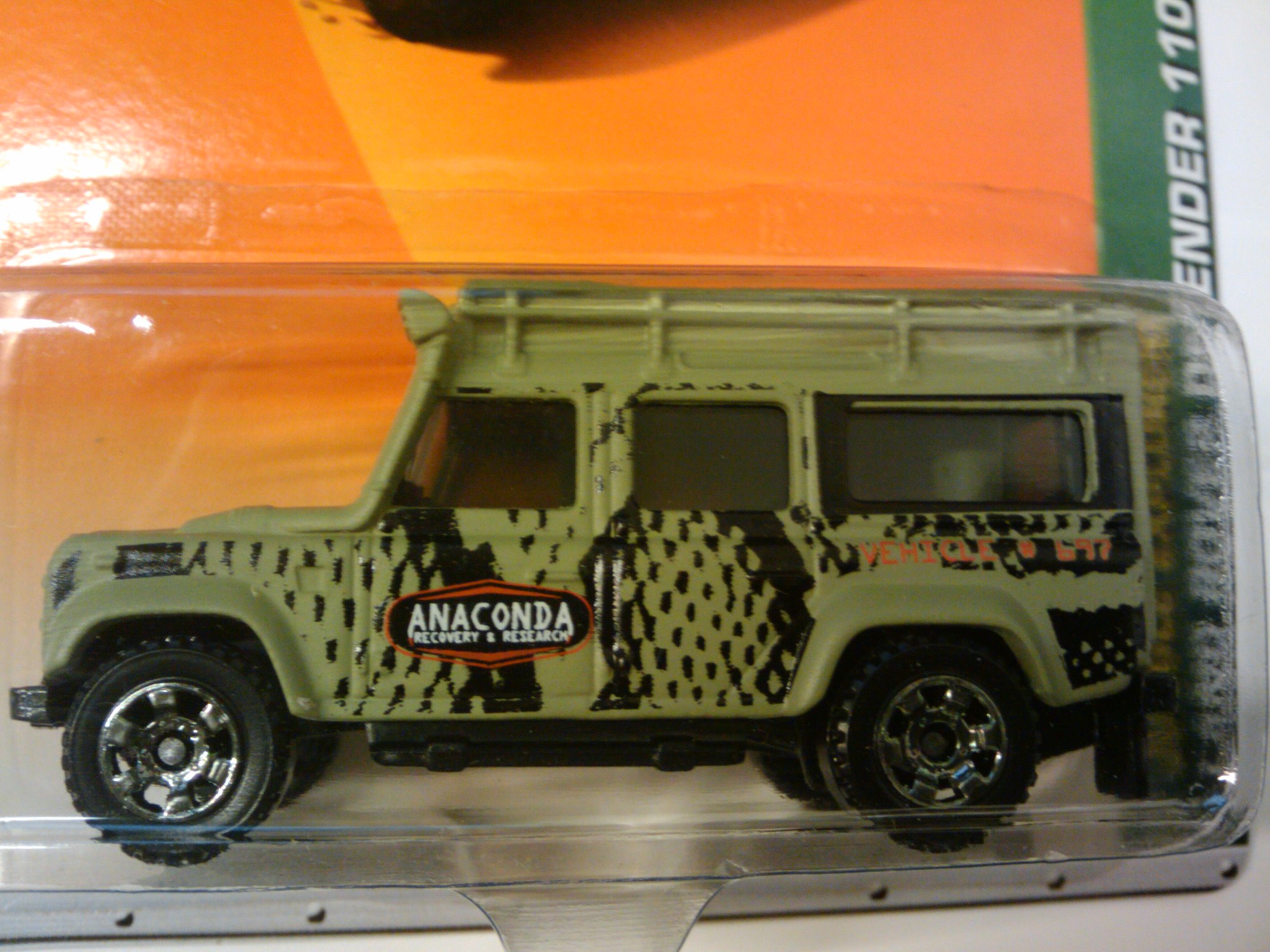 matchbox land rover defender 110