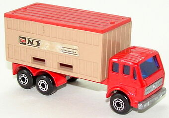 matchbox container truck