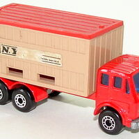 matchbox mercedes container truck 1976