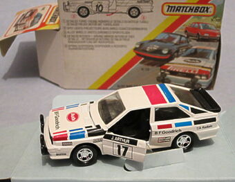 matchbox audi quattro