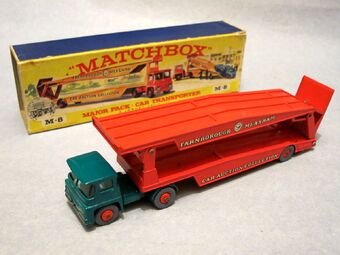 matchbox guy warrior car transporter