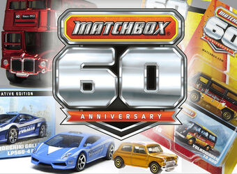 matchbox 60th anniversary cars