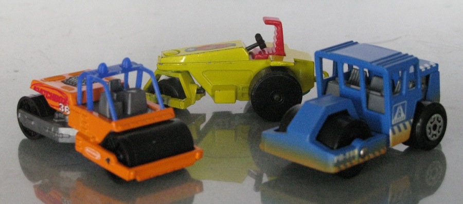 road roller matchbox cars