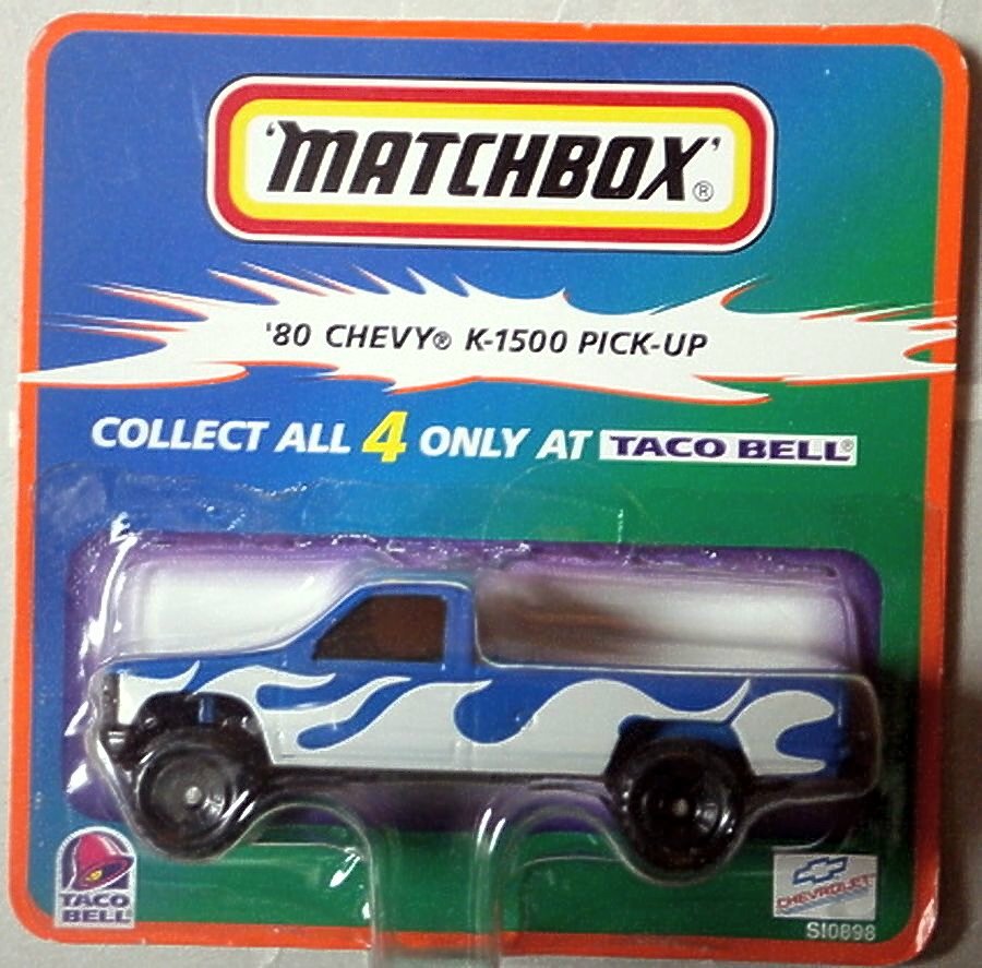 taco bell matchbox cars