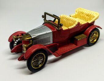 1914 prince henry vauxhall matchbox