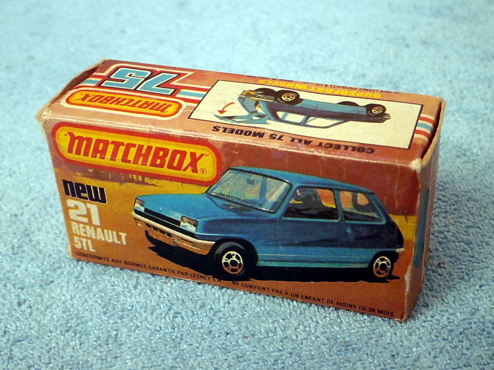 renault 5 matchbox