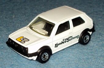 matchbox volkswagen golf gti 1985