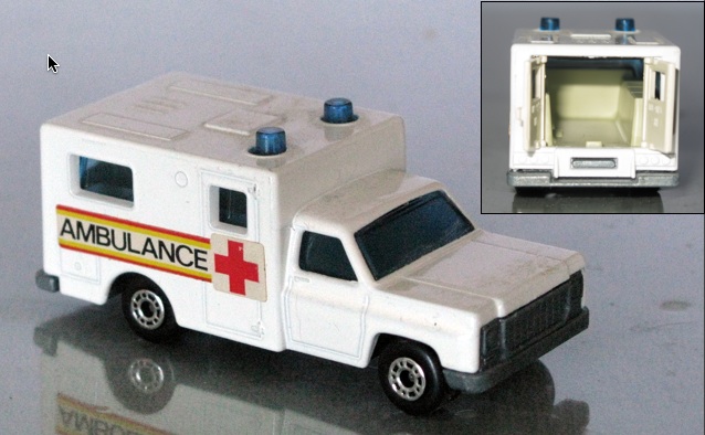 matchbox ambulance 1977