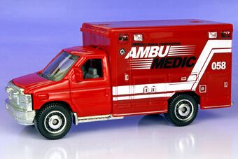 matchbox ford ambulance